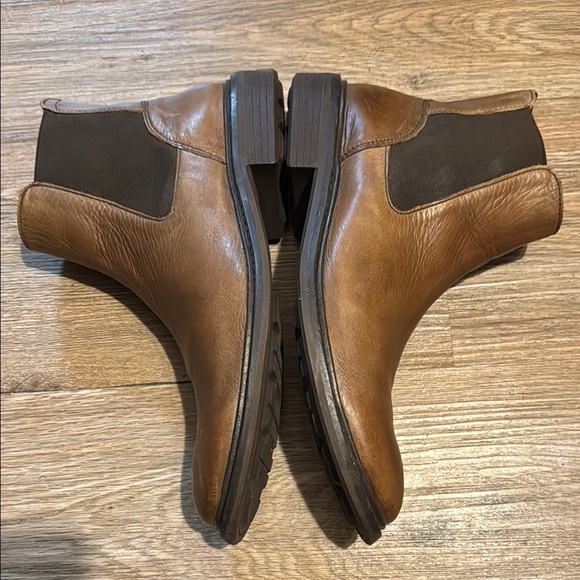 Cole Han Men’s Brown Leather Ankle Boots Size 8 1/2 - Picture 3 of 6